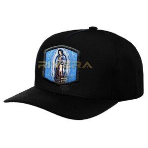 EB Virgen de Guadalupe Hat,Unisex Religion Hat, Virgin Mary Faith Hat Adjustable